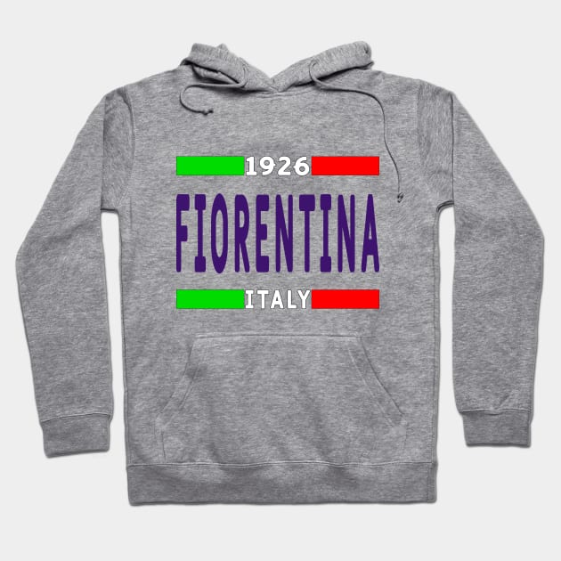 Fiorentina Italy Classic Hoodie by Medo Creations